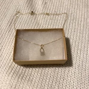 ADINAS | Gold lock necklace